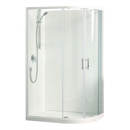 Clearlite Cezanne 800mm Round Shower Enclosure