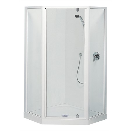 Clearlite Sierra 1000mm Corner Shower Enclosure