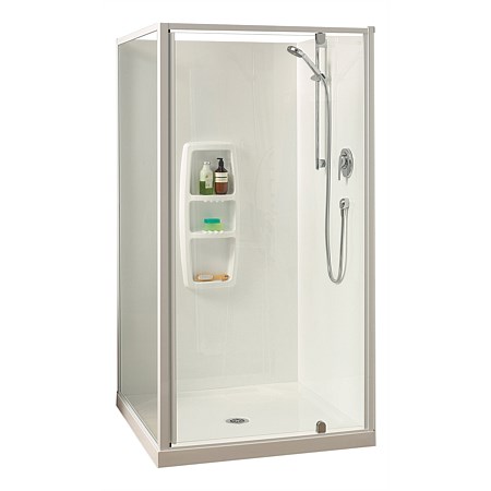 Clearlite Sierra 1000mm 2 Sided Square Shower Enclosure