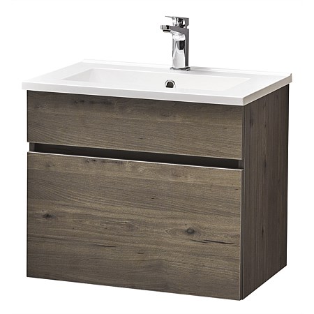 Clearlite Pinnacle Slim Single Drawer 750mm Wall-Hung Vanity