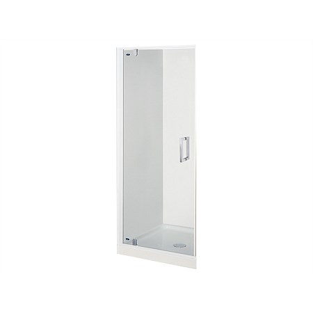 Englefield Azure II 1000mm 3 Sided Shower Enclosure White Joinery