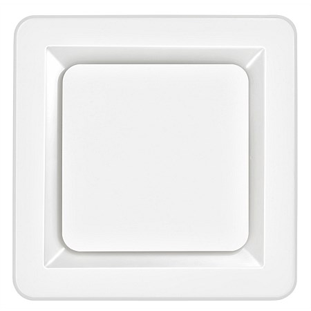 Martec Tetra II Square 250mm Exhaust Fan White