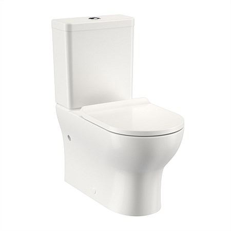 Clark Round Alto II Back to Wall Slim Toilet Suite