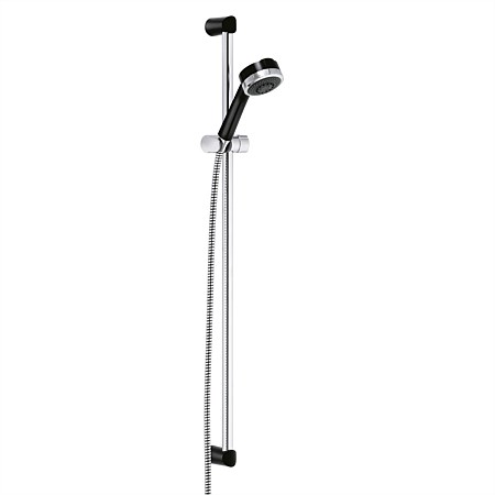 Kludi Zenta 3 Function Slide Shower Black & Chrome