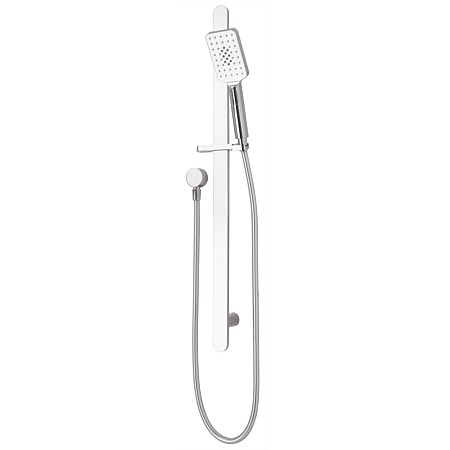 Voda Eclipse Square 3 Function Slide Shower Chrome