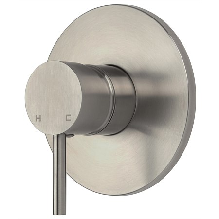 Voda Pro Flow Minimalist Shower Mixer Stainless Steel