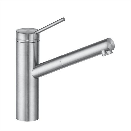 Kludi Tangenta Pullout Sink Mixer Stainless Steel