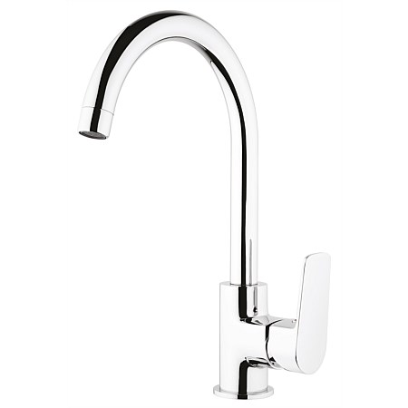 Voda Soul Gooseneck Sink Mixer Chrome