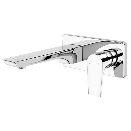 Voda Olympia Wall Mounted Basin Mixer Chrome