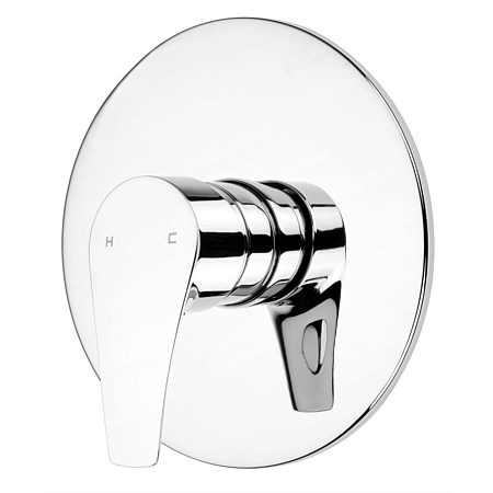 Voda Ecomix Vortex Shower Mixer with Jumbo Faceplate Chrome