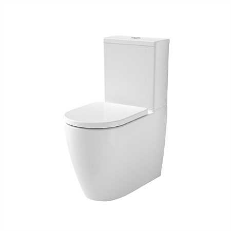 Caroma Urbane II Cleanflush® Wall-Faced Toilet Suite with GermGuard and with Soft Close Seat