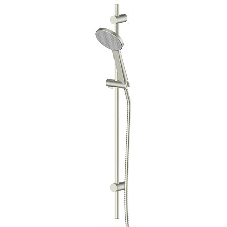 Greens Glide Rainboost Adjustable Rail Shower Brushed Nickel