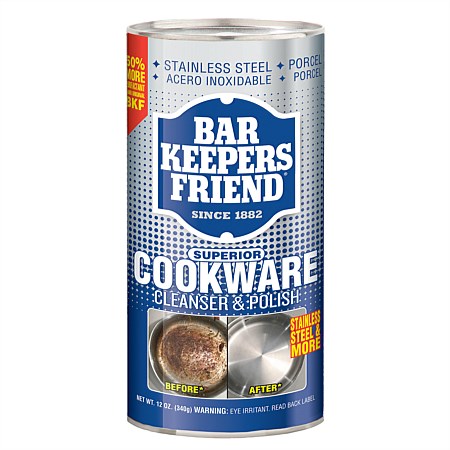 Bar Keepers Friend Cookware Cleanser & Polish 340G