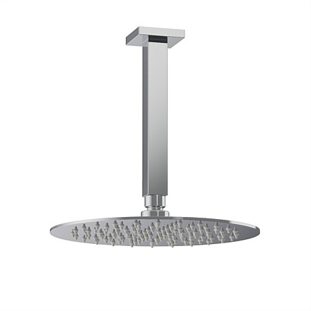 Plumbline Venice Round 250mm Ceiling Mounted Rainhead Chrome