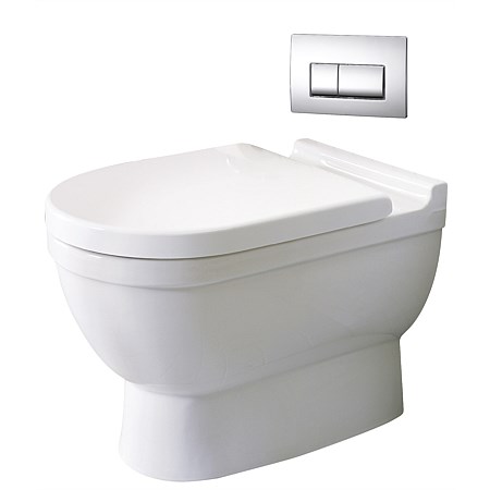 Duravit Starck 3 Floor Mounted Toilet Suite