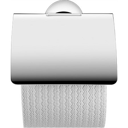 Duravit Starck T Toilet Roll Holder with Cover Chrome