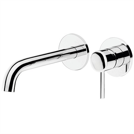 Voda Storm Wall Mounted Basin Mixer Chrome