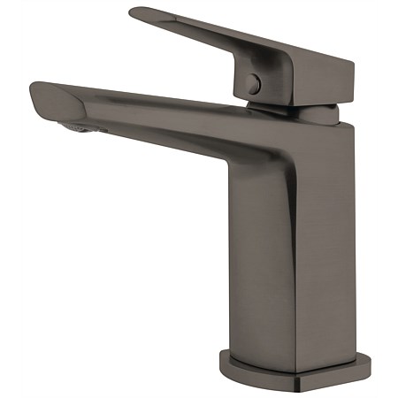 Voda Eclipse Swivel Basin Mixer Brushed Gunmetal