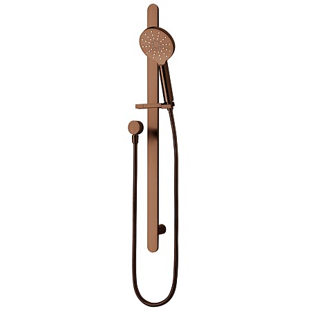 Voda Olympia 3 Function Slide Shower (Round) Brushed Copper