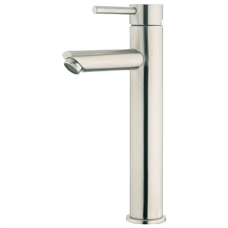 Voda Minimal High Rise Basin Mixer Stainless Steel