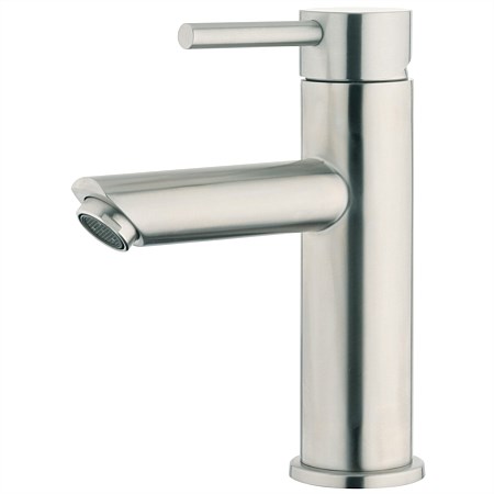 Voda Minimal Basin Mixer Stainless Steel