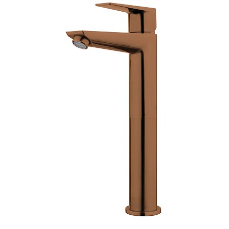 Voda Olympia Extended Basin Mixer Brushed Copper