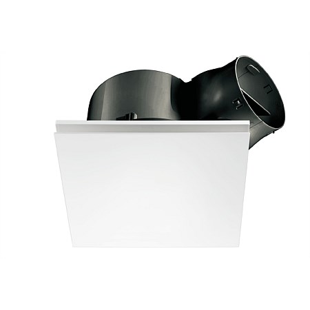 Manrose Contour High Steam Fan with Square White Fascia