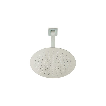 Progetto Venice Round 250mm Ceiling Mounted Rainhead Brushed Nickel