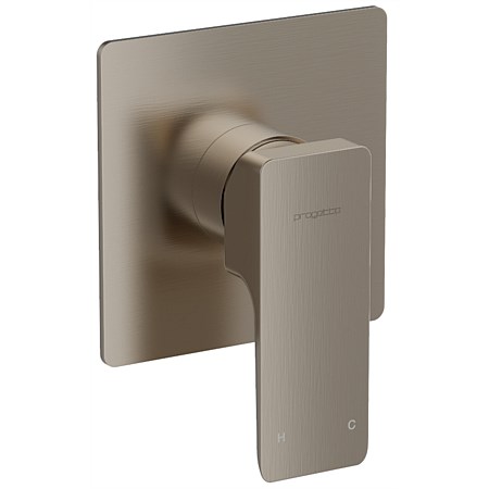 Plumbline Venice Shower Mixer Brushed Nickel