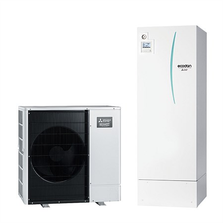 Mitsubishi Electric Ecodan 8.5kW Hot Water Heat Pump + 200L Cylinder