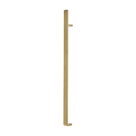 Icona Mont Vertical Pole Towel Rail 1000mm Brushed Gold