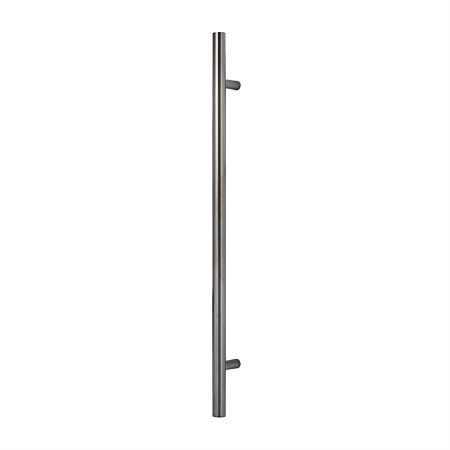 Icona Chateau Vertical Pole Towel Rail 1000mm Gunmetal