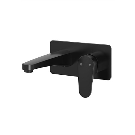 LeVivi Roma Wall Mounted Basin Mixer Black