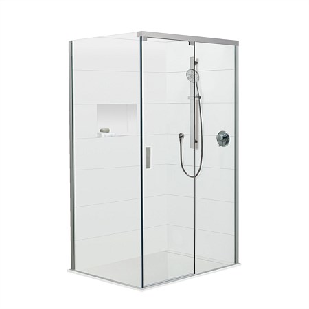 Atlantis Brenner 1000x900mm RH 2 Wall Shower