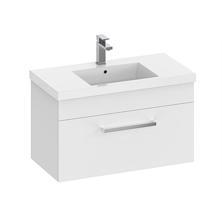 LeVivi York Neo 900mm Wall-Hung Vanity White