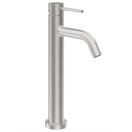 LeVivi Slim Extended Basin Mixer Stainless Steel