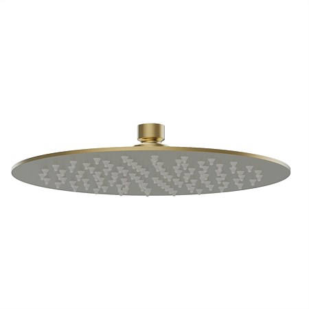 Progetto Venice 250mm Square Rainhead Brushed Brass