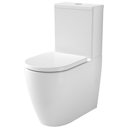 Caroma Urbane II Cleanflush® Wall-Faced Toilet Suite with GermGuard and with Soft Close Seat