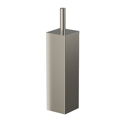Plumbline Venice Toilet Brush & Holder Brushed Nickel