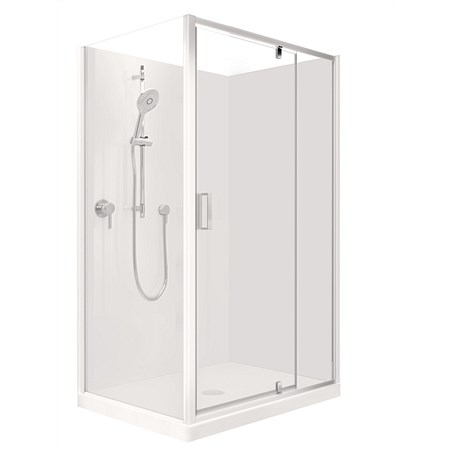 Englefield Azure II 1200mm 2 Sided Shower Enclosure Left Hand