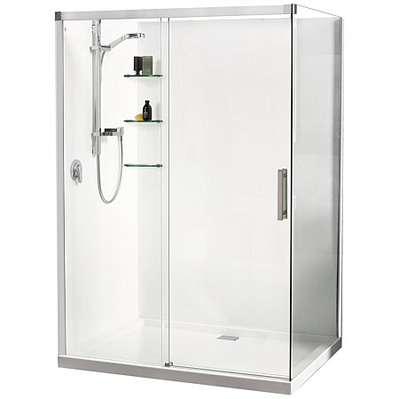 Athena Motio 1600mm Sliding Door Shower