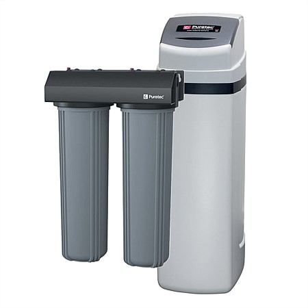 Puretec SOL Series Water Softener & WH2 Dual Water Filter System Bundle