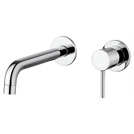 Paini Cox Wall Mounted Basin Mixer Chrome