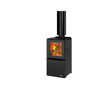 Masport Clutha (ULEB) Pedestal Wood Fire including 4.2m standard flue kit