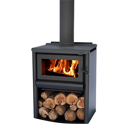 Masport R3000 Wood Fire with Wood Stacker including 4.2m standard flue kit