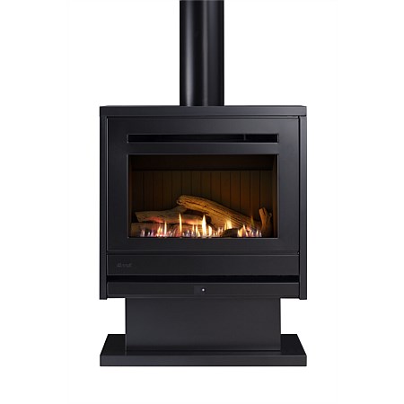 Rinnai Novo Free-Standing Gas Fire with Plinth NG