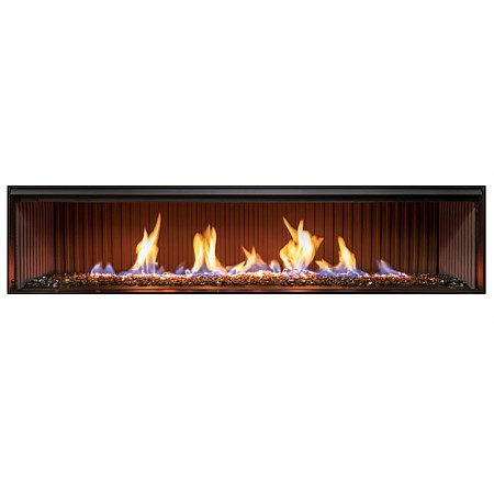 Rinnai Linear 1500 Single Sided Gas Fire LPG Modern