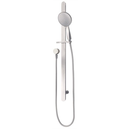 Voda Olympia 1 Function Slide Shower Round Brushed Nickel