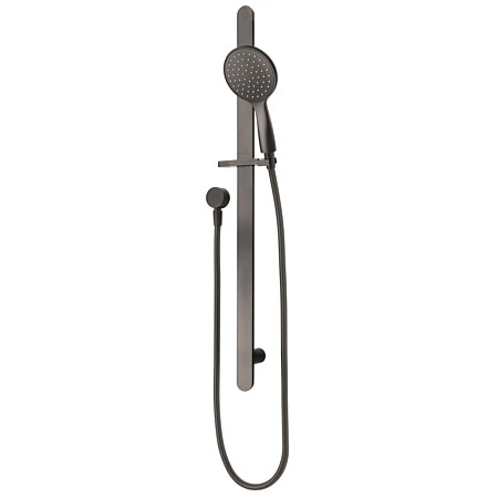 Voda Olympia 1 Function Slide Shower Round Brushed Gunmetal