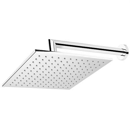 Voda Wall Mounted Shower Drencher Square Chrome